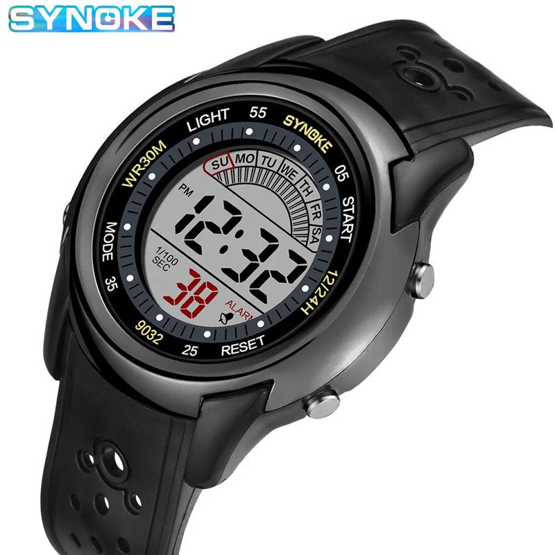 SYNOKE - Relógio Digital Esportivo Multifunções à prova de água